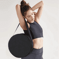 thumbnail image 2 of 3X Sac à Roulettes de Yoga Sac de Rangement pour Cercle de Yoga Grande Capacité Double Fermeture Éclair Sac à Dos avec Sangle Réglable, 3 x Sac à Roulettes de Yoga, Noir, 2 of 5