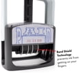 thumbnail image 3 of 2000 PLUS Heavy Duty Style 2-Color Date Stamp with FAXED self inking stamp - Blue/Red Ink, 3 of 5