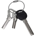 thumbnail image 2 of 20 Pcs Wire Keychain Cable 11cm Stainless Steel Keychain Buckle For Outdoor, 2 of 5