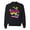 Black, variant on Totally 80's Forever Vintage Unisex Crewneck Graphic Sweatshirt, Black, 4X-Large