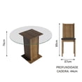 thumbnail image 4 of Juego de Comedor con Mesa Redonda y 4 Sillas Madesa Paula 1, 4 of 5
