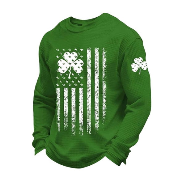 Mens Polo T-Shirt Texture Saint Patrick'S Day Short Sleeve Mens Graphic T-Shirts,Green,4XL