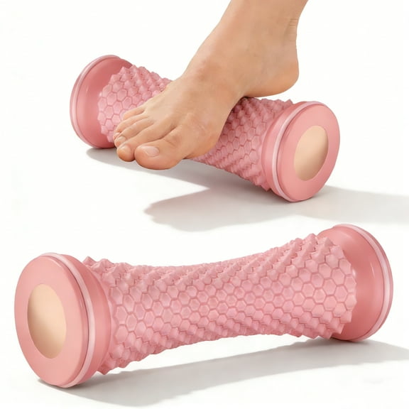 Portable Foot Massager,Foot Roller Massager Plantar Fasciitis,Plantar Fasciitis Tool,Deep Tissue Muscle Massage for Plantar Fasciitis Relief,Heel & Arch Pain Reflexology Therapy Tool for Men & Women