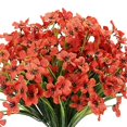 thumbnail image 1 of Flores Artificiales Ramo Falso Decoración Del Hogar Plantas De Simulación De Plástico Flores Para Patio Trasero Jardín Balcón 2 Uds seitruly HA044091-07, 1 of 6
