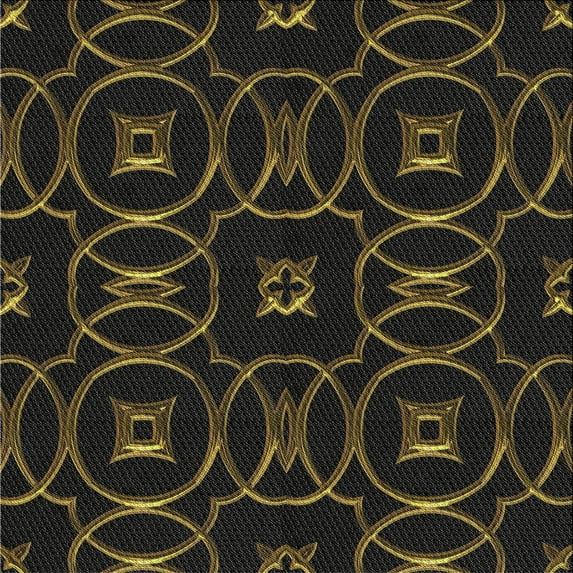 Ahgly Company Indoor Square Patterned Brown Novelty Area Rugs, 8' Square