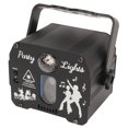thumbnail image 1 of Party Lights, USB Rechargeable DJ Disco Stage Party Lights Rotating Bracket RGB Voice Control 3 Working Modes  For Bars For Family Gatherings, 1 of 8