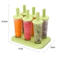 thumbnail image 5 of 6 Pack Premium Ice Molds Popsicle Silicone, DIY Secure Leakproof Caps, Reusable, Dishwasher Safe, 5 of 5