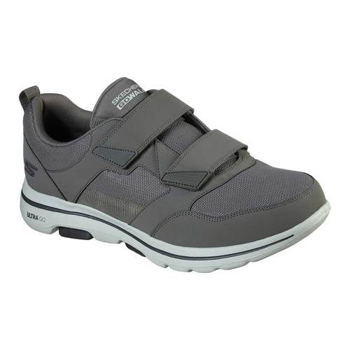 mens walking shoes velcro fastening