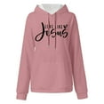 thumbnail image 5 of Tiweut Women Christian Hoodies Love Like Jesus Hoodie Christian Sweatshirts for Women Faith God Religious Oversized Tops,Watermelon Red,XL, 5 of 5