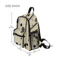 thumbnail image 3 of FORMRS School Backpack with Front Zippered Pocket 12" Student Travel Daypack, Stripes Pattern, 3 of 6