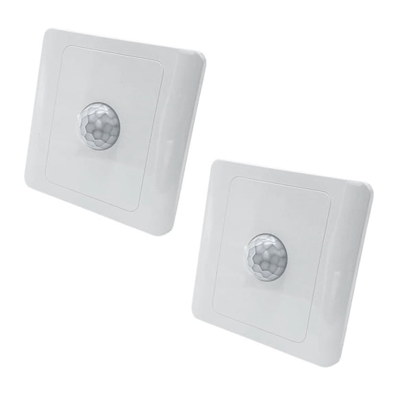 2X PIR Infrared Motion Sensor Switch 220V Auto Control LED Lamp Lighting Switch Smart Body Induction Detector