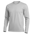 thumbnail image 5 of KeShDi Thumb Hole Athletic Shirts for Men Crew Neck Long Sleeve Base Layer Running Top Soft Casual Gray 3X, 5 of 6