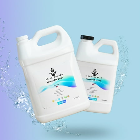 Deep Pour epoxy casting Resin. Super Clear epoxy Resin for Wood. 2 Part (2:1) Resin and Hardener Set  Bubble Free epoxy resin  UV Resistant epoxy deep Pour.