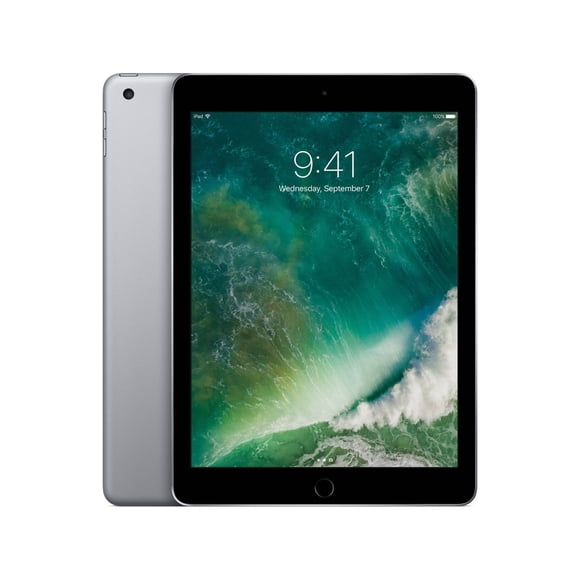 Reacondicionado Apple iPad 5th Gen A1823 (WiFi + Cellular Desbloqueado) 32GB Gris Espacial (Grado A+)
