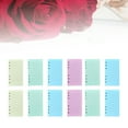 thumbnail image 3 of refill paper 160 Sheets Refill Paper Spiral Notebook Replacement Paper A6 Notebook Refill Sheet 40 Sheets Yellow A6 40 40 Sheets Blue A6 40 40 Sheets Pink A6 40 Sheets Green A6, 3 of 6