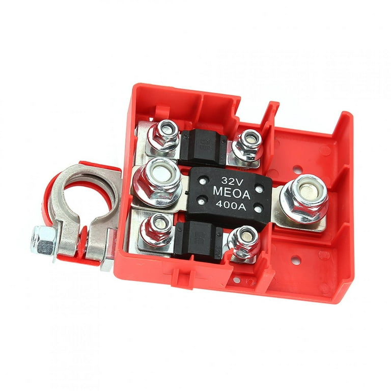 Battery Pile Head, Battery Distribution Terminal Quick Release 32V 400A ABS  Metal For 4WDs For 