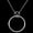 Silver, variant on Large Silver Tomorrow Necklace Intelligence Gifts for Illusion Gimmick Props