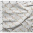 thumbnail image 2 of Soimoi Llama Alpaca Print, Poly Taffeta Fabric, Decor Sewing Fabric by The Yard 56 Inch Wide, Decorative Fabric for Outdoor Upholstery, Umbrellas and Home Accents, Peach & Green, 2 of 5