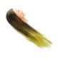 thumbnail image 5 of Cabeza de maniquí de peluquería compacta de simulación de cabeza de trenzado de cabello con pelo amarillo de tinta para peluquero, 5 of 8