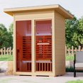 thumbnail image 2 of MEISSALIVVE Full-Spectrum Infrared Outdoor Saunas for Home, 2 of 6