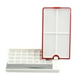 thumbnail image 2 of Roating Empty Watercolor Palette Portable Paint Box Painting Paint Tray Box for Travel Gouache Oil Acrylic Painting, 2 of 9
