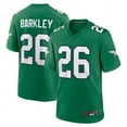 thumbnail image 2 of Women's Philadelphia Hurts 1 Kelly Green Player Game Stitched T-shirts Performance Top, Small, 2 of 2