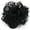 Black, variant on OneDor Synthetic Messy Hair Bun Extension Chignon Hair Piece (2#-Darkest Brown)