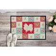 thumbnail image 2 of Carolines Treasures CK5955JMAT Spitz Love Door Mat Indoor Rug or Outdoor Welcome Mat 24x36 Doormat 36"L x 24"W, 2 of 4