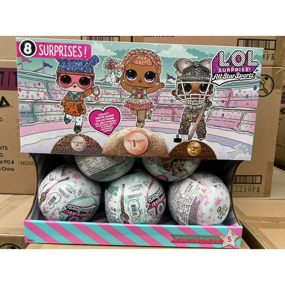 L0L OMG Poupée MGA surprise Poupée Balle de Démolition L0L Série Sœur Boîte surprise Balle