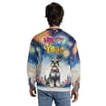 thumbnail image 5 of Happy New Year with Schnauzer Fireworks Holiday Xmas Winter 2025 All Over Print 3D Sweatshirt Unisex Merch Miniature Schnauzer Dog Lover - 00025, 5 of 6