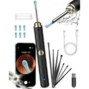 Ear Wax Removal, 1296P HD Camera, KEKOY Ear Cleaner Wireless Ear Cleaning Otoscope with 13 Pcs Kit