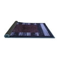 thumbnail image 2 of Ahgly Company Indoor Square Abstract Blue Contemporary Area Rugs, 7' Square, 2 of 4