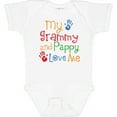thumbnail image 3 of Inktastic Grammy and Pappy Love Me Boys or Girls Baby Bodysuit, 3 of 5