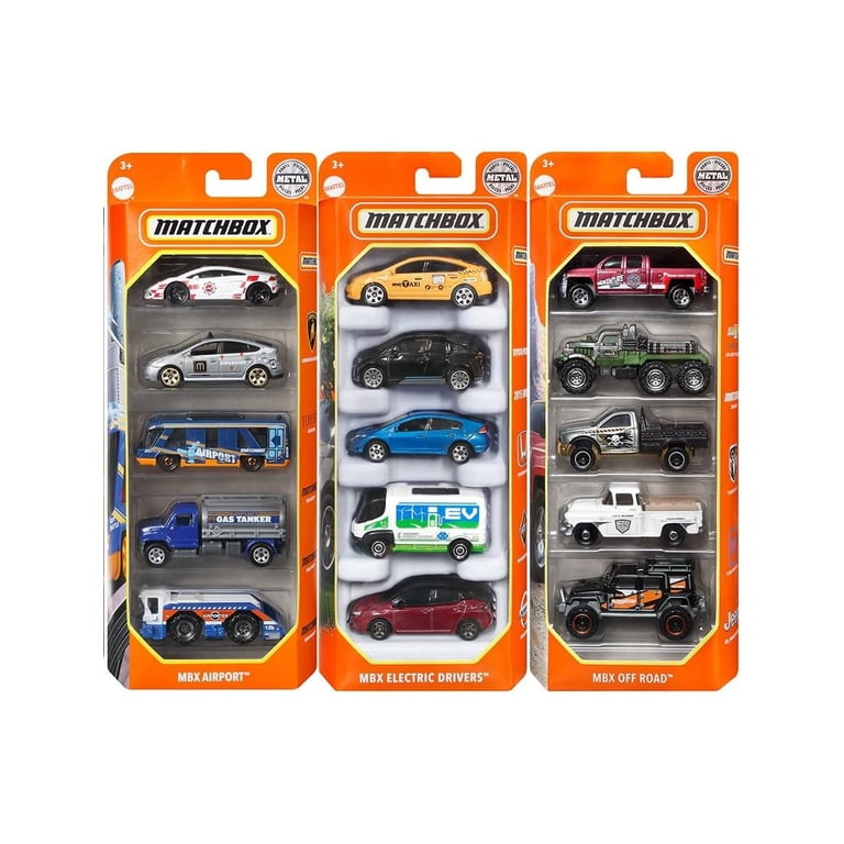 ★新品未開封『MATCHBOX コレクターズ ミニカー 15台セット』 Matchbox Set of 15 Toy Cars and Trucks with 3 Themed 5-Packs of 1