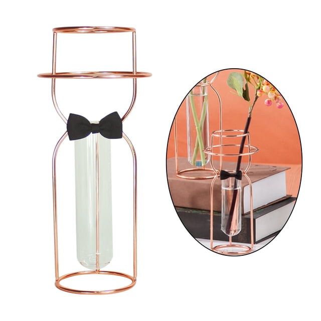 Florero de hidropónico moderno, decoración de arreglos florales, maceta seca, creativo, estación de propagación de plantas para Hombres De Macarena Jarrón hidropónico