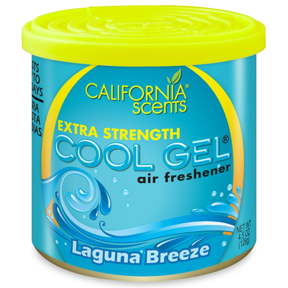 California Scents CG4402TR 4.5 Oz Laguna Breeze Cool Gel® Car Air