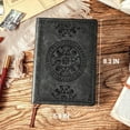 thumbnail image 4 of Lined Journal for Men Soft Cover Notebook Leather Journals for Writing, 180 Lay Flat Vintage Mens Journal Personal Diary, 5.7'' X 8.3'', Black, 4 of 8