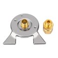 thumbnail image 2 of Convertisseur de Brûleur de Poêle, Adaptateur de Réservoir de Gaz en Acier Inoxydable Mini Durable pour Randonnée pour Camping, 2 of 7