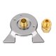 thumbnail image 1 of Adaptador de quemador de estufa ANGGREK Aleación de cobre Acero inoxidable para exteriores, 1 of 8