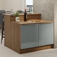 thumbnail image 1 of Isla de Cocina con Encimera y Mostrador Madesa Glamy 120cm MG, 1 of 5