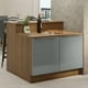 thumbnail image 1 of Isla de Cocina con Encimera y Mostrador Madesa Glamy 120cm MG, 1 of 5