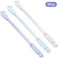 thumbnail image 1 of HLONK 3pcs Clear Back Scratcher for Adults  Long Handle Backscratcher for Itching Relief, 1 of 6