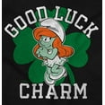 thumbnail image 2 of Smurfette St Paddys Good Luck Charm Youth T Shirt Tee Girls Infant Toddler Brisco Brands 12M, 2 of 5