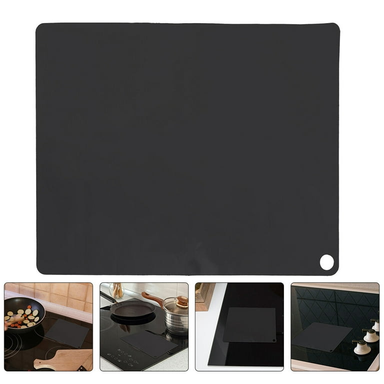 Induction Cooktop Mat Silicone Induction Cooker Mat Heat Insulated Silicone  Pad 