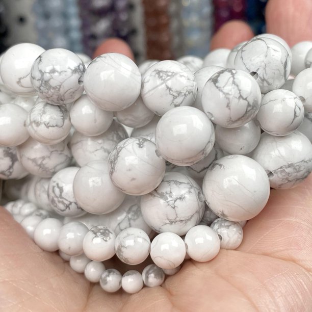 Cuentas de piedra Natural 4 6 8 10mm ojo de tigre Lava amazonita turquesas ágatas jaspes cuentas para fabricación de joyería DIY pulsera collar Dengxun unisex