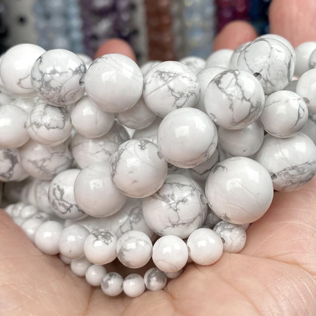 Cuentas de piedra Natural 4 6 8 10mm ojo de tigre Lava amazonita turquesas ágatas jaspes cuentas para fabricación de joyería DIY pulsera collar Dengxun unisex
