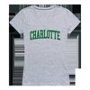 W Republic Products University of North Carolina Charlotte Game Day Womens Tee - Heather Grey - Large