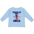 thumbnail image 3 of Inktastic Military Uncle Proud Nephew Boys or Girls Long Sleeve Toddler T-Shirt, 3 of 5