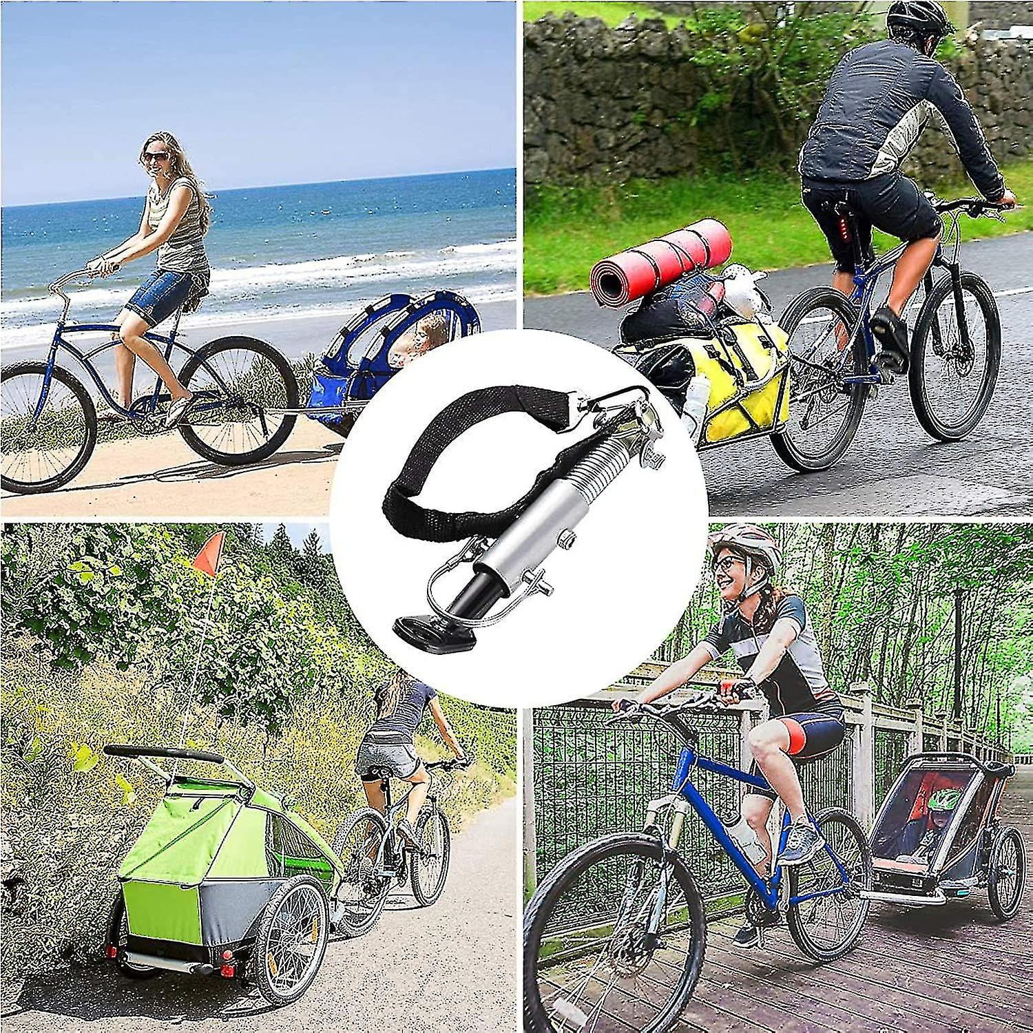 Bike Trailer Hitch Iron Hitch For Kids Children Dogs Trailer Bike Trailer Hitch For Kids Dogs Bicycle Accessories Attachment Angle