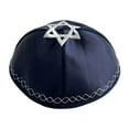 thumbnail image 2 of Yamaka Hat Kippah Cap Skull Cap Lightweight Polyester Material for Adult Men Celebrations and Parties, 2 of 9